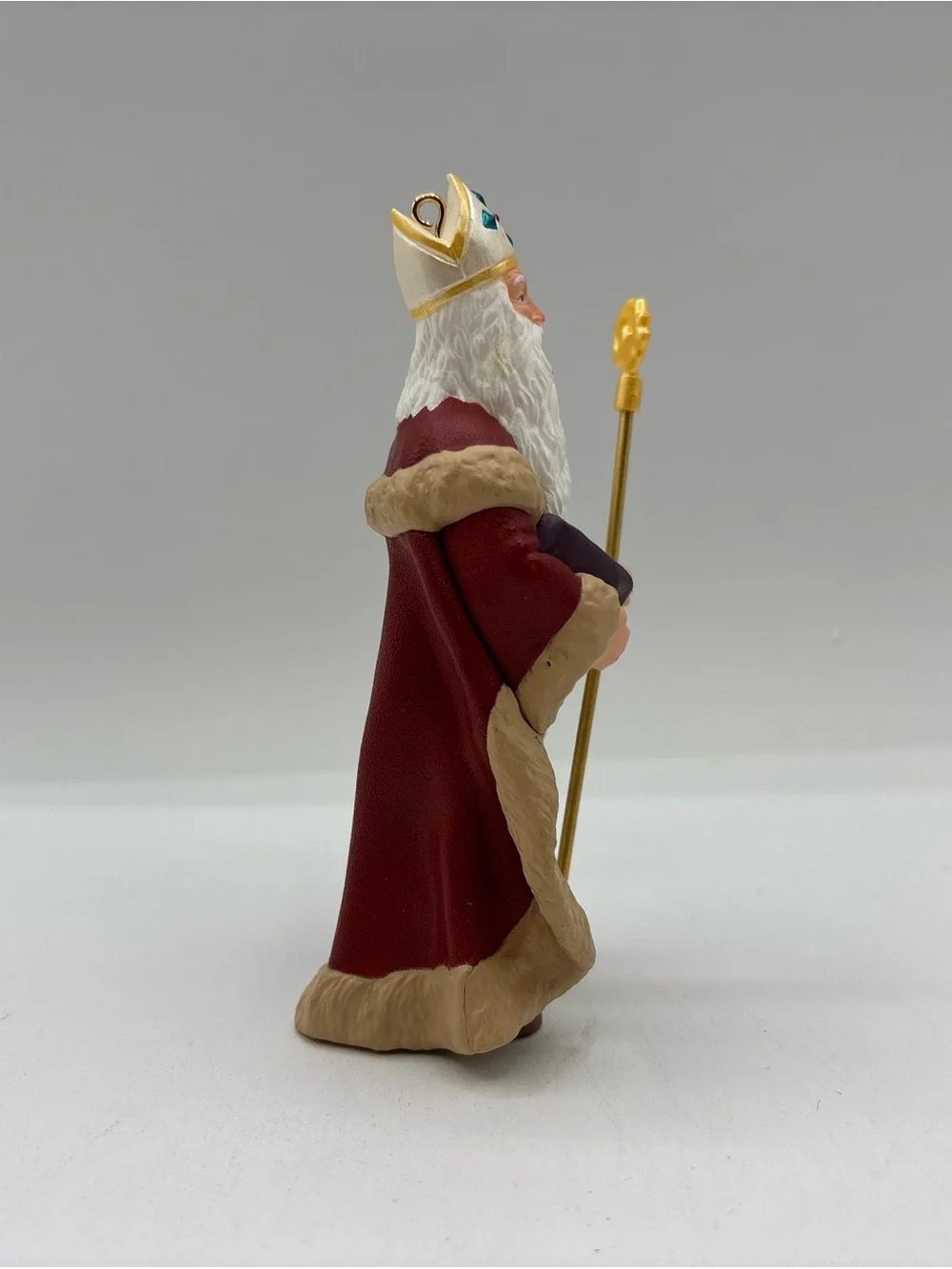 Hallmark Keepsake Ornament 1995 Vintage St Nicholas 1st In Christmas Visitor Ser